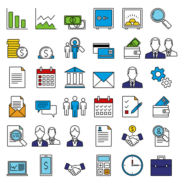 矢量图标集图片下载