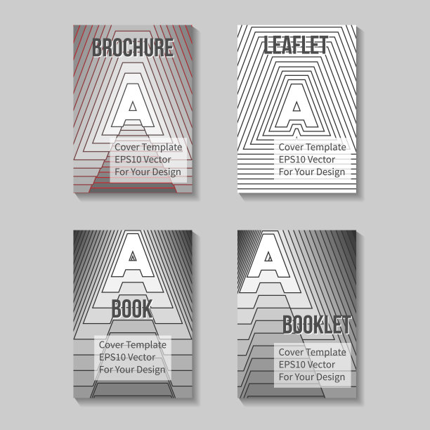 书标题页模板。商业报告封面图片下载