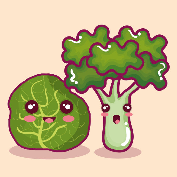 新鲜蔬菜滑稽人物图片下载