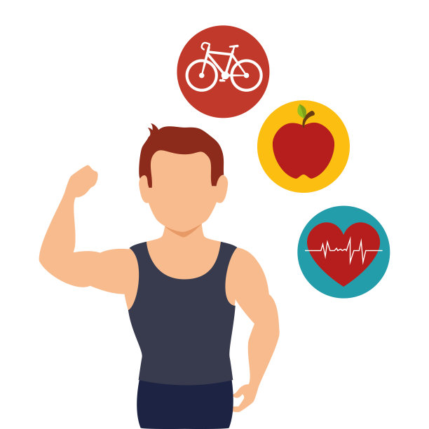 人与运动服装的化身图片下载