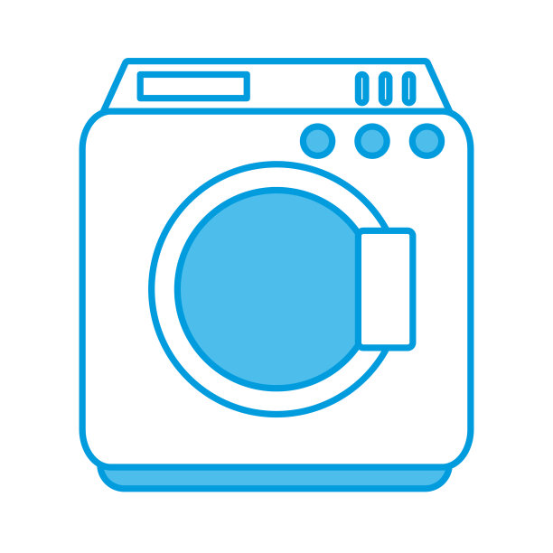 洗衣机机符号图片下载