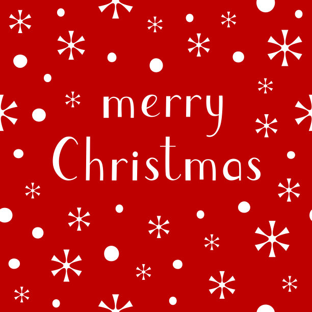 圣诞快乐的字母设计横幅图片下载