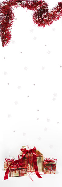 抽象的圣诞组成。图片下载