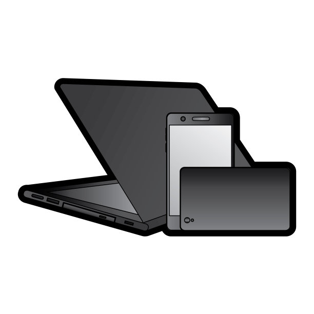 笔记本电脑与智能手机图标图像图片下载