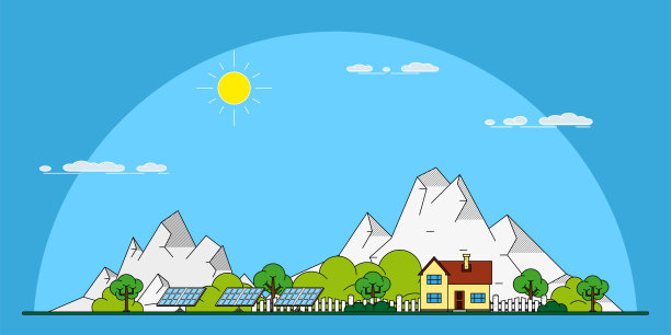 生态家横幅图片下载