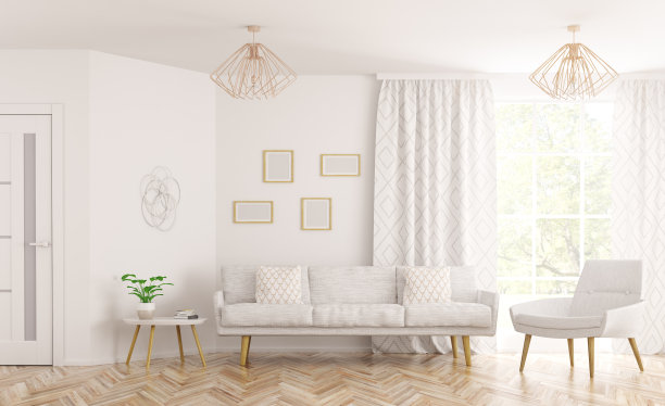 客厅室内3d渲染图片下载