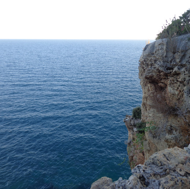 峭壁和海景图片下载