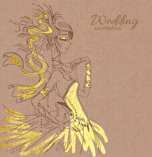 新娘请柬图片下载