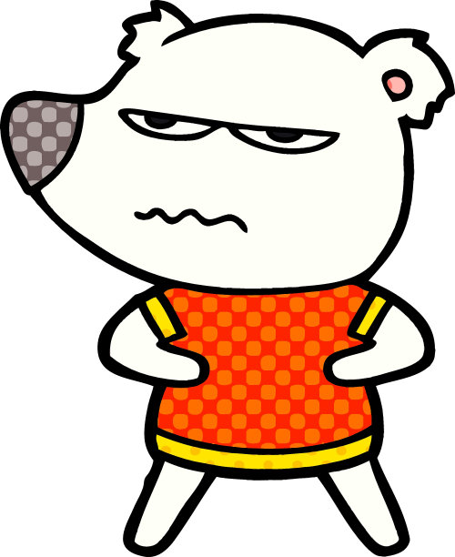 北极熊卡通图片下载