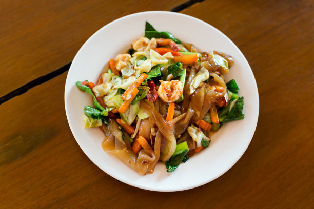 泰式炒海鲜面图片下载