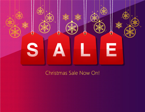 圣诞节销售背景图片下载