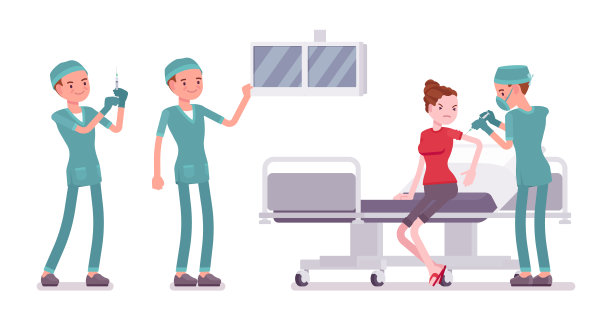 男护士负责医疗程序图片下载