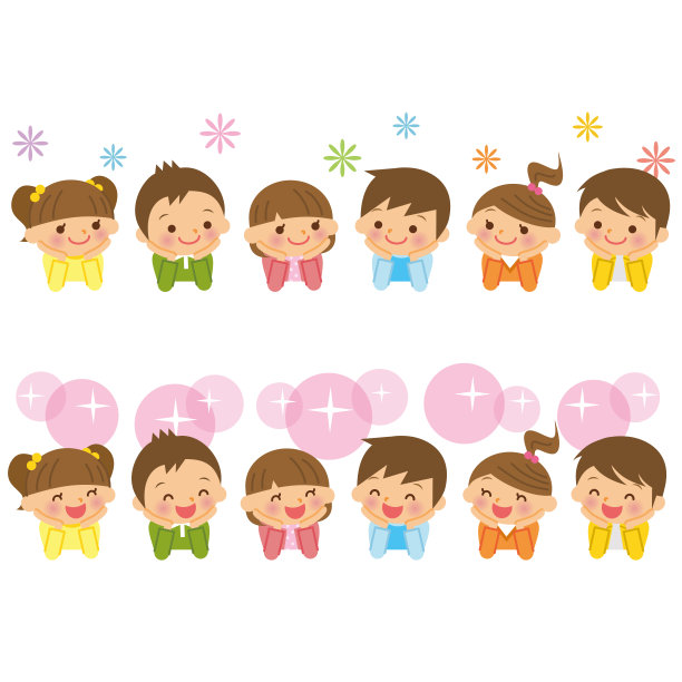 微笑的孩子。图片下载