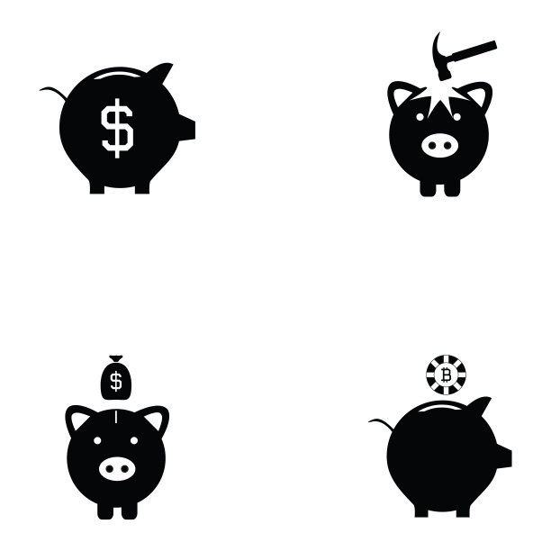 存钱罐图标设置图片下载