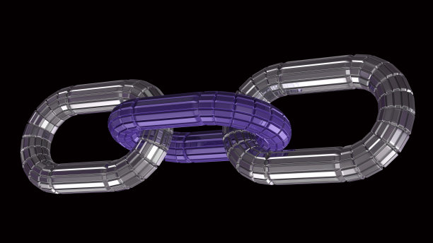 链的3 d渲染图片下载