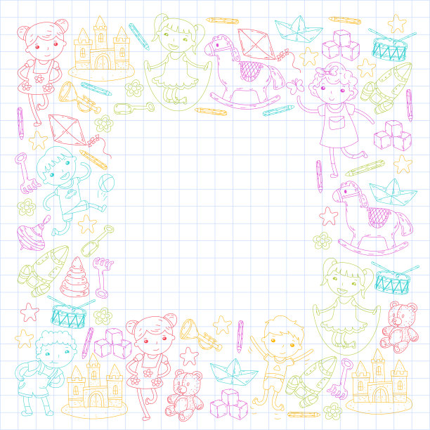 知识想象力幻想儿童绘画风格创意教育理念幼儿园学前幼儿园图片下载