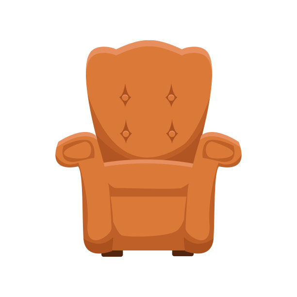 扶手椅家具孤立图片下载