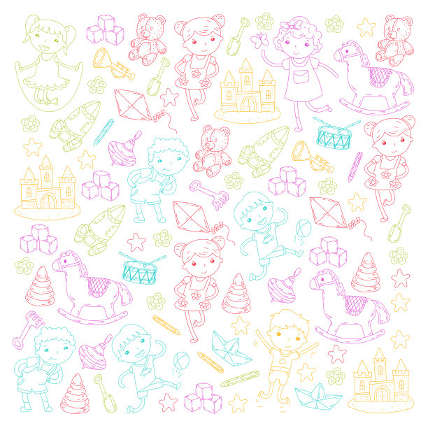 知识想象力幻想儿童绘画风格创意教育理念幼儿园学前幼儿园图片下载