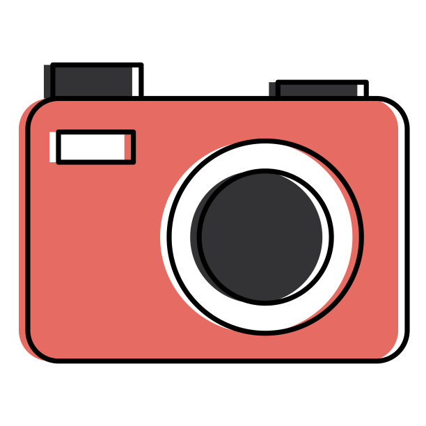 相机孤立图标图片下载
