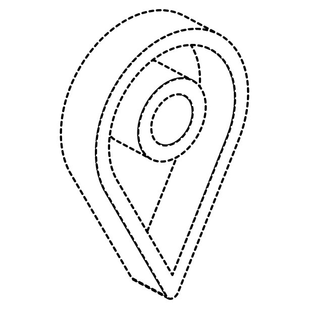 引脚指针位置图标图片下载