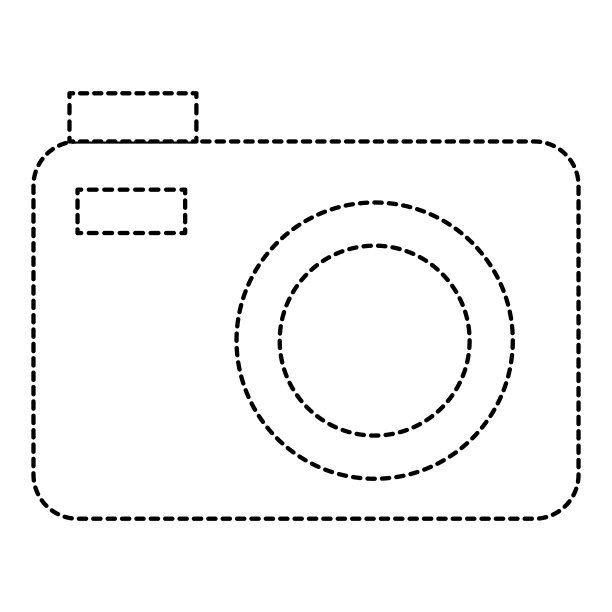 相机孤立图标图片下载