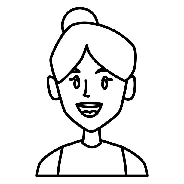 美丽女人的笑脸图片下载