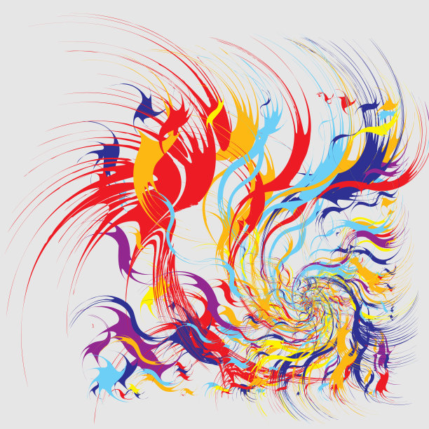 油漆飞溅抽象背景图片下载