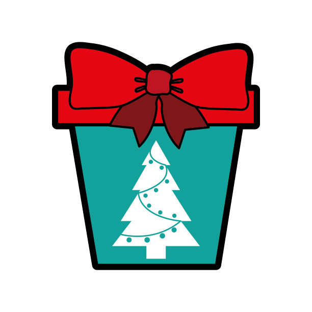 孤立的礼品设计图片下载