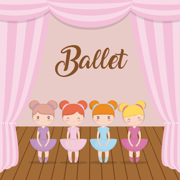 芭蕾舞芭蕾舞演员设计图片下载