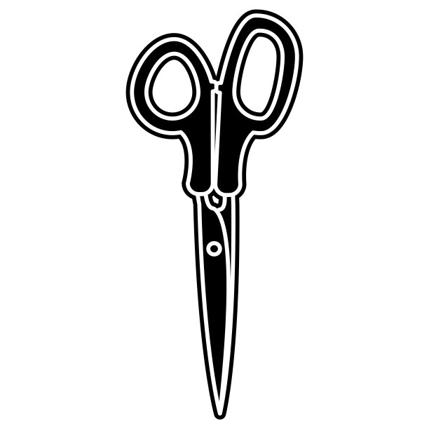 孤立的剪刀的设计图片下载