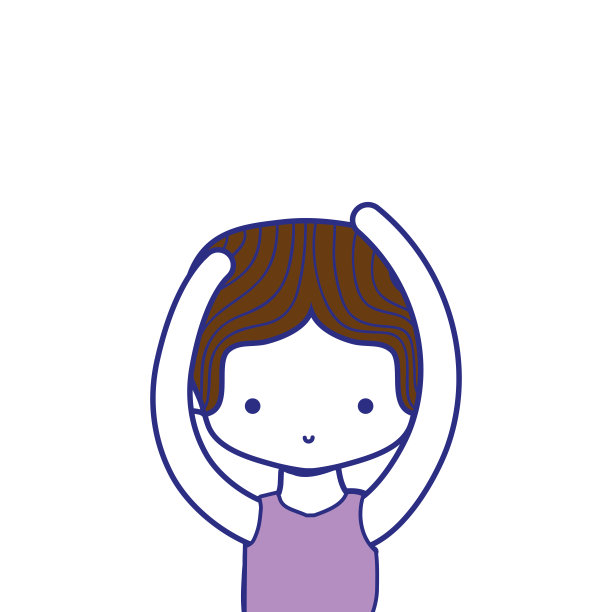 五颜六色的男孩穿着t恤和发型练习芭蕾舞图片下载