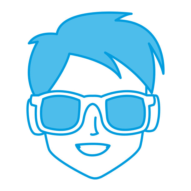 人脸微笑卡通图片下载