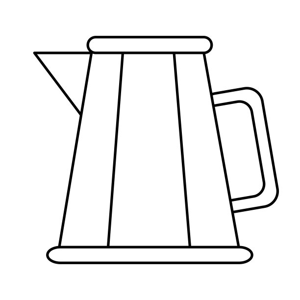 这个水壶孤立图片下载