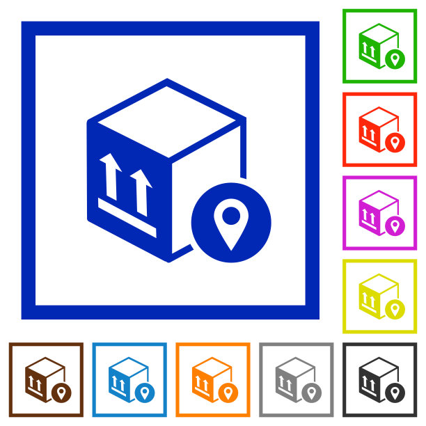 包跟踪平面框图标图片下载