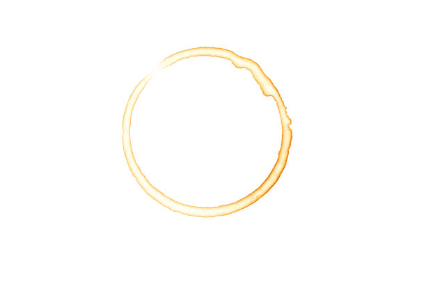 咖啡污渍-孤立的照片图片下载