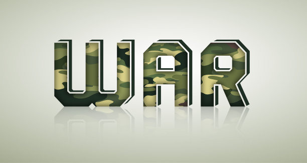 CAMO字符集，详细的矢量字体图片下载