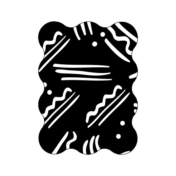 轮廓矩形与抽象风格复古背景图片下载