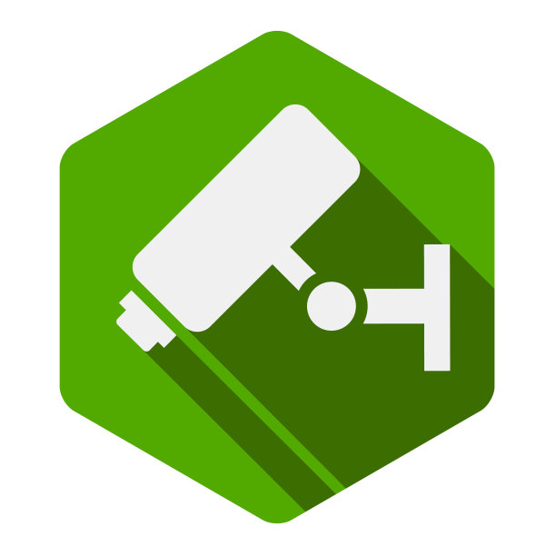 白色相机在粉红色六边形上图片下载