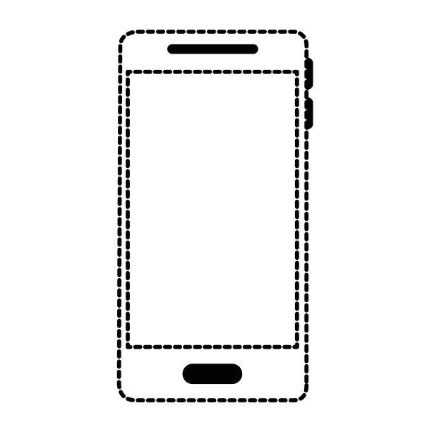 智能手机设备隔离图标图片下载