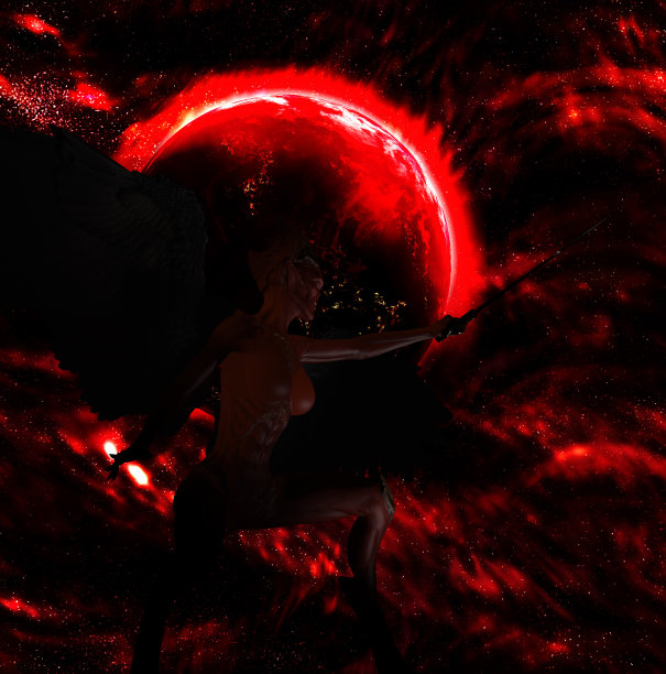 地狱里的恶魔图片下载