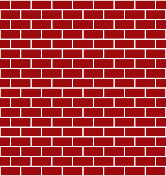 矢量红砖墙-圣诞设计元素图片下载