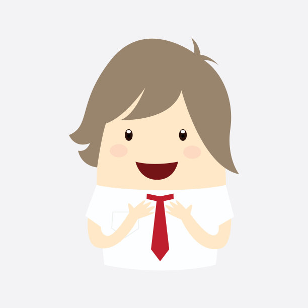 商人是用手展示快乐孤立的背景、经营理念图片下载