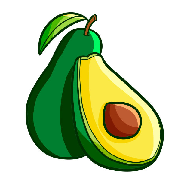 美味的鳄梨。图片下载