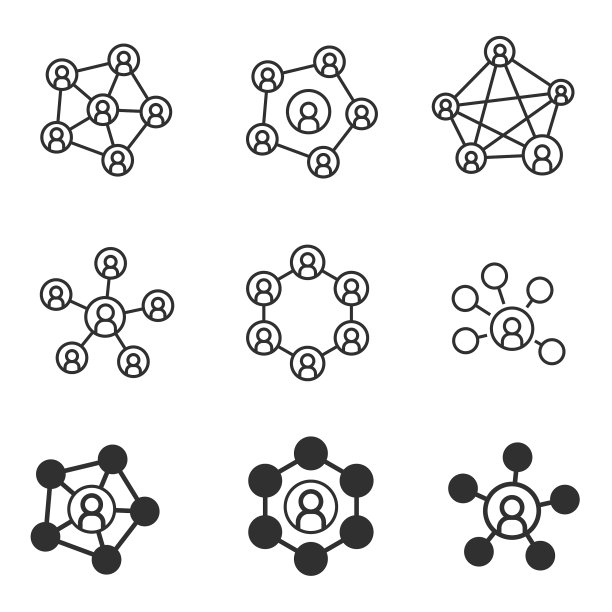 社交网络图标合集图片下载