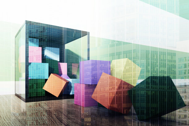 儿童彩色积木，色调图片下载