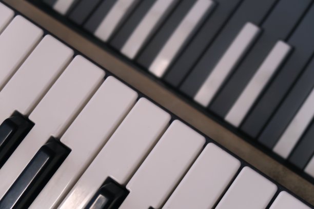 钢琴和管风琴键图片下载
