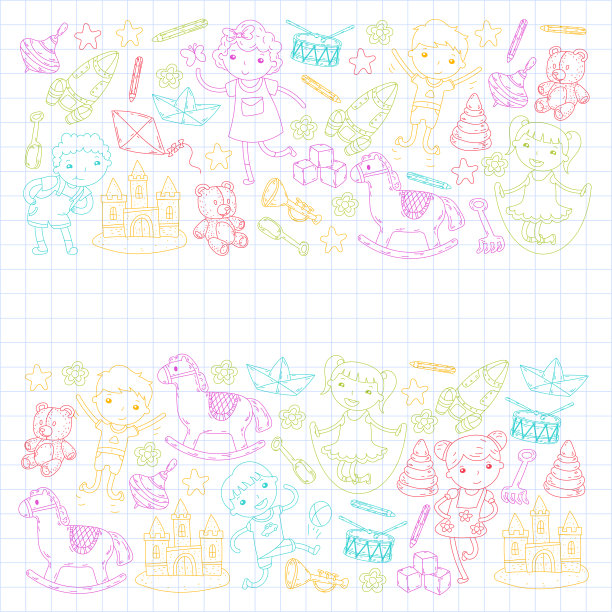 知识想象力幻想儿童绘画风格创意教育理念幼儿园学前幼儿园图片下载