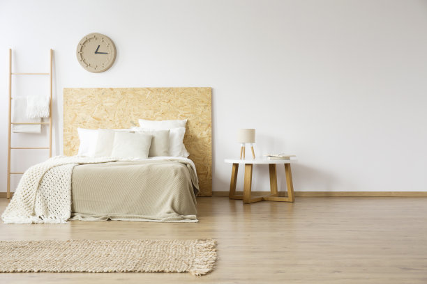 带梯子的自然卧室图片下载