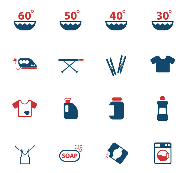 洗衣图标设置图片下载