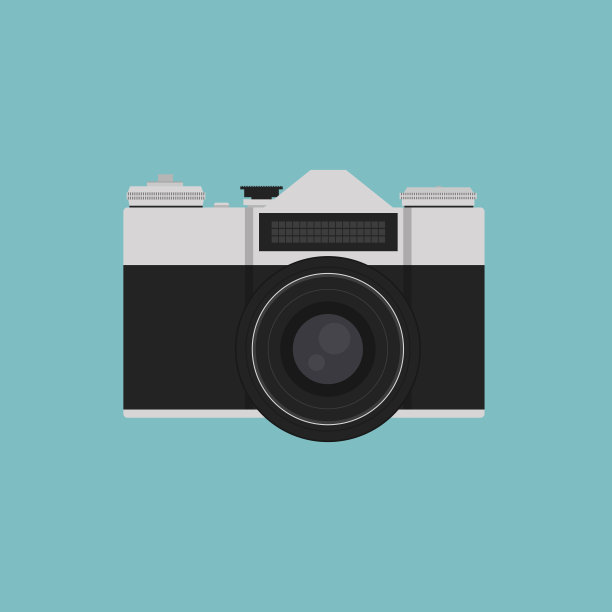 复古相机或复古相机矢量插图图片下载